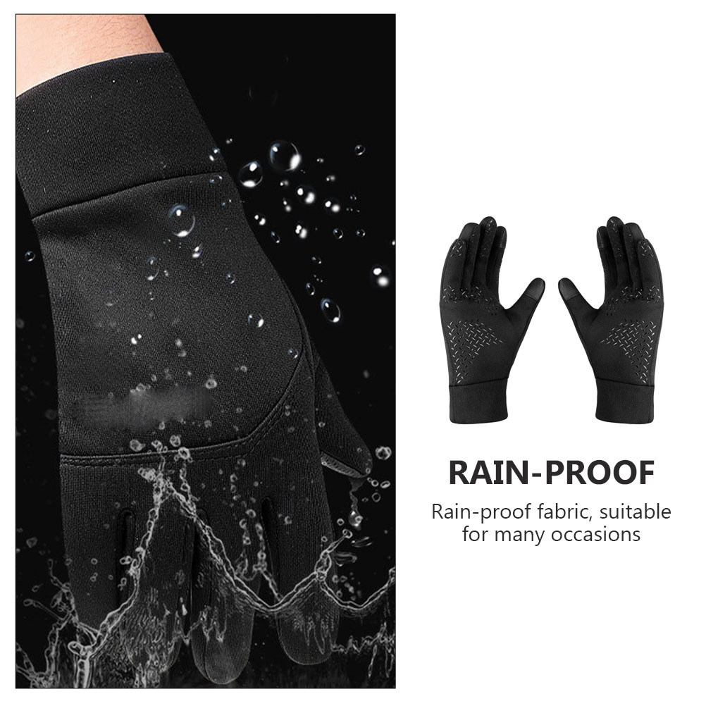 Winter Glove Insulated - 1Pair Thermal Insulated Warm Cycling Gloves