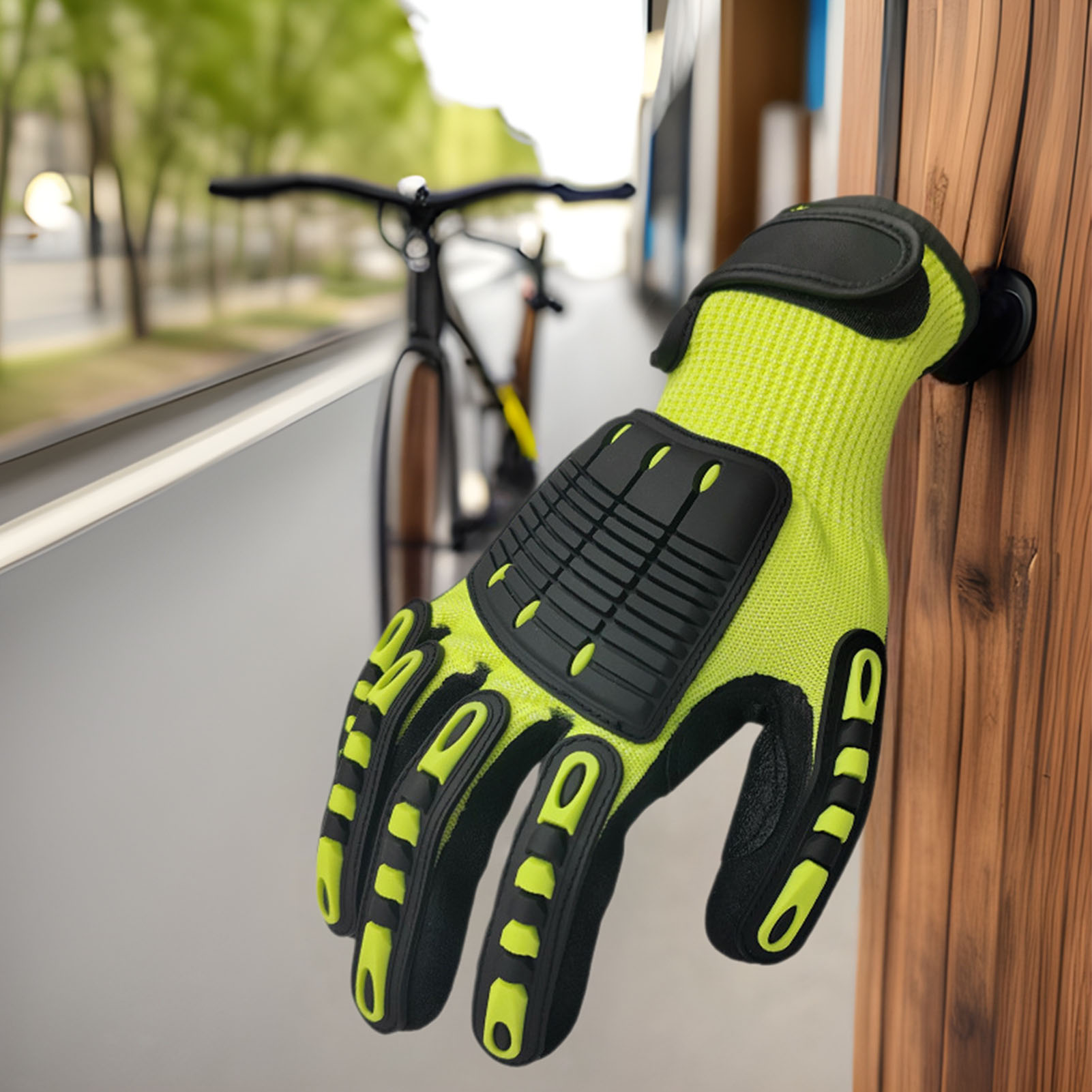 Securty Work Gloves Cut Proof  - Work Glove Impact recension och pris