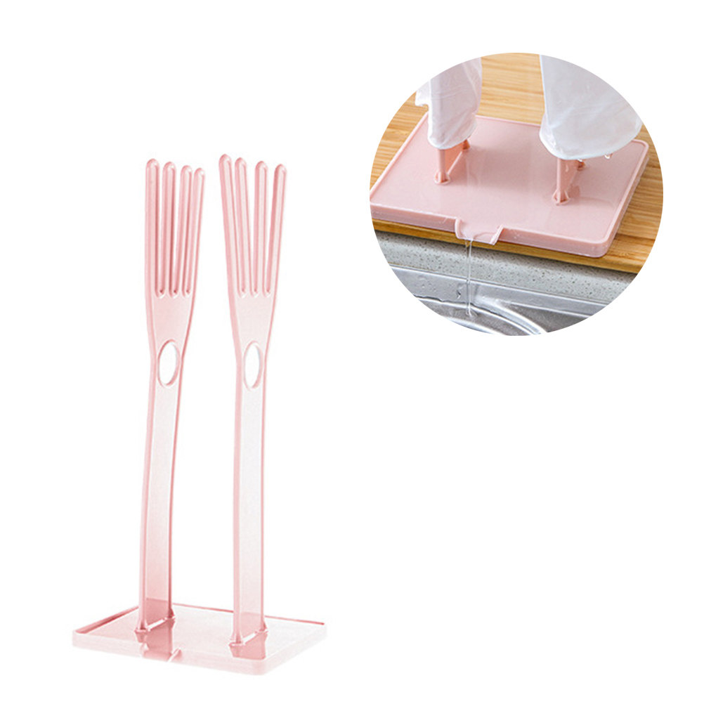 1Pcs Modern Kitchen Drain Rack - Dish Glove Rubber recension och pris
