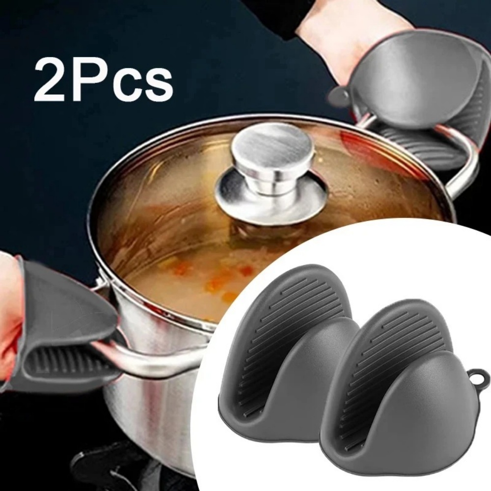 Silicone Anti-heat Gloves 2pcs - Oven Mitt Silicone recension och pris
