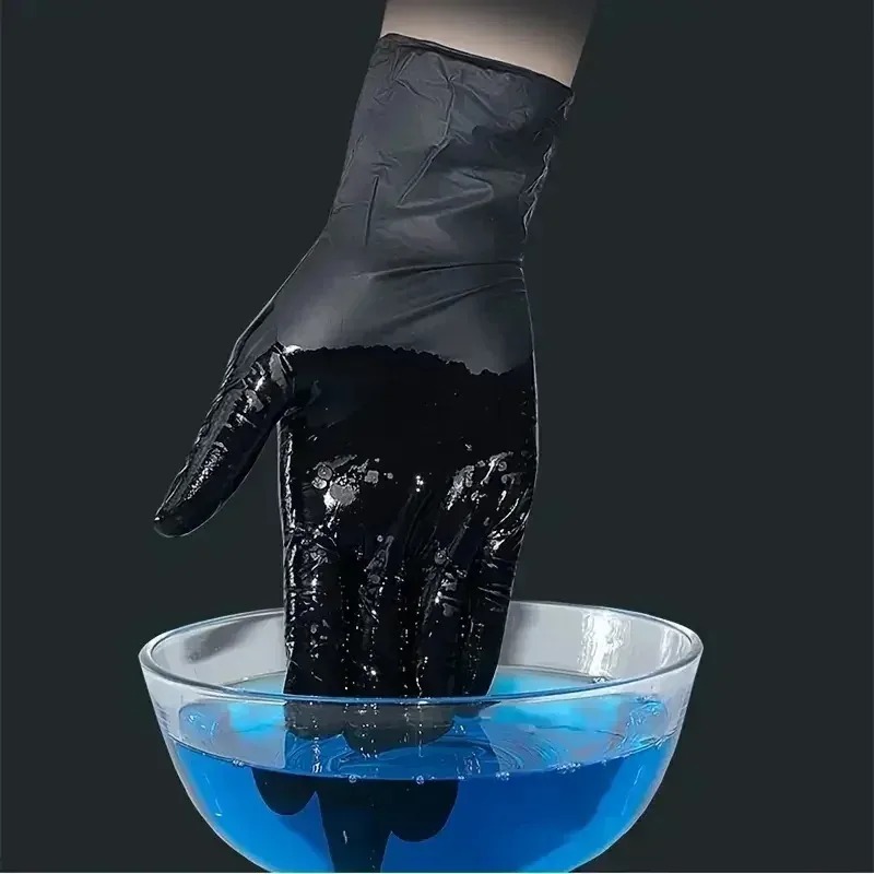 Black Disposable Gloves Unisex - Latex Disposable Glove recension och pris