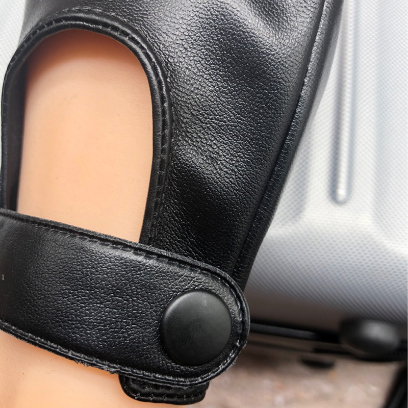 Women Punk Nightclub Hip Hop S - Leather Driving Glove recension och pris