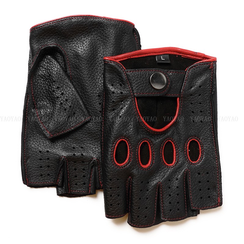 TOP Quality Real Pure Leather  - Workout Glove Gym recension och pris