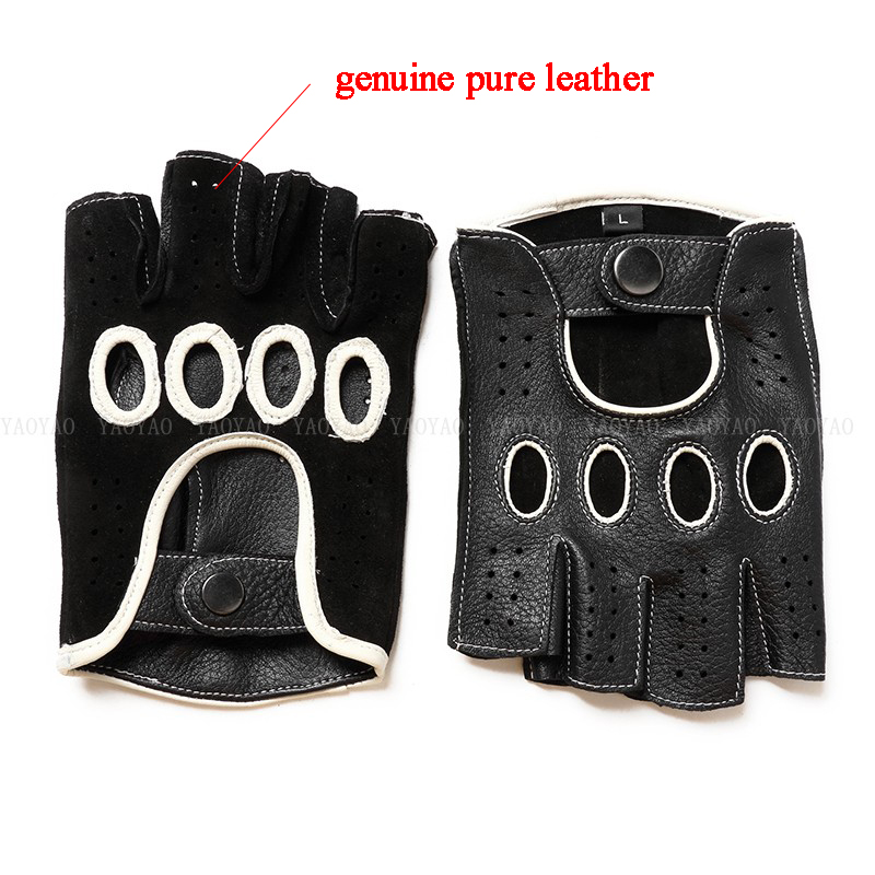 TOP Quality Real Pure Leather  - Workout Glove Gym recension och pris