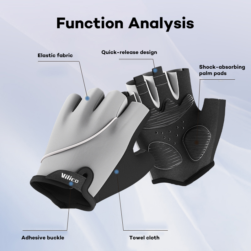 Summer Breathable Cycling Glov - Workout Glove Gym recension och pris