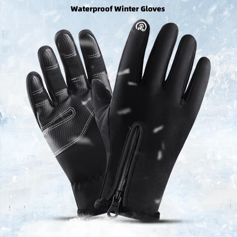 Winter Warm Gloves Men Women T - Leather Driving Glove recension och pris