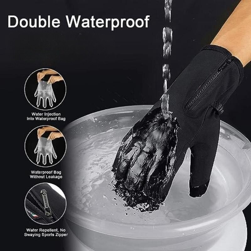 Winter Warm Gloves Men Women T - Leather Driving Glove recension och pris