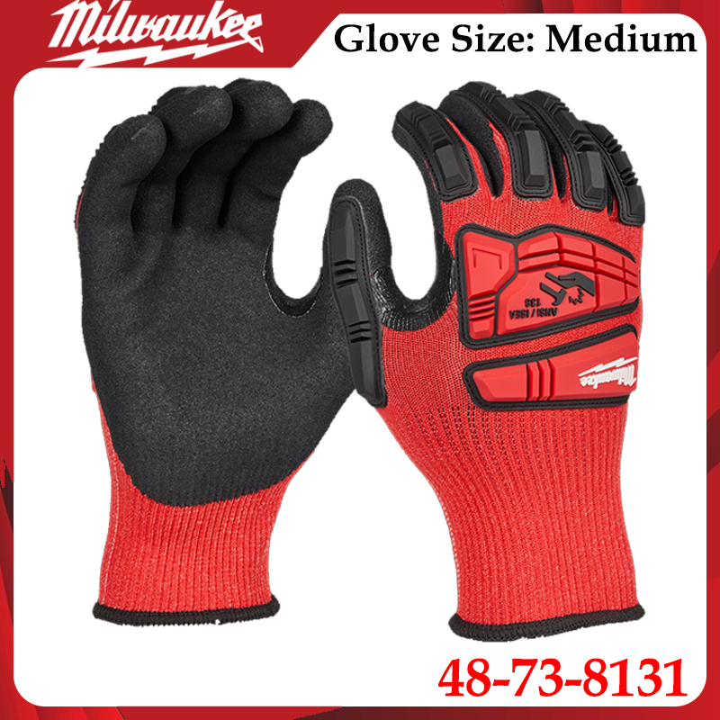 Milwaukee 48-73-8131 Medium Im - Work Glove Impact recension och pris