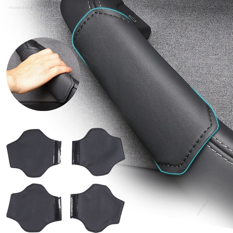 Car Interior Door Handle Glove - Leather Driving Glove recension och pris
