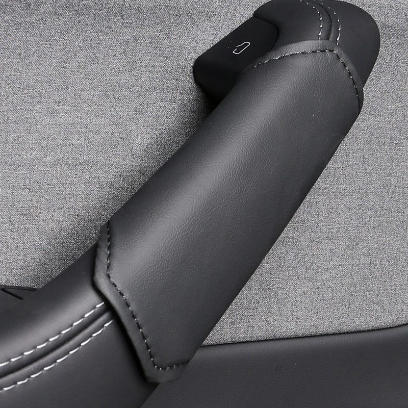 Car Interior Door Handle Glove - Leather Driving Glove recension och pris