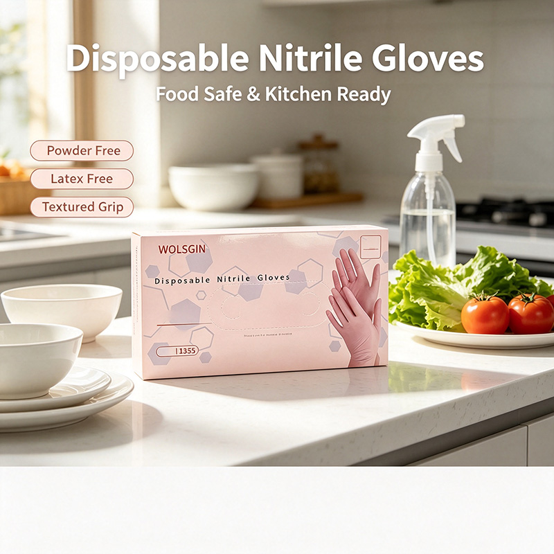 20/50/100/200 Pink Disposable  - Rubber Glove Cleaning recension och pris